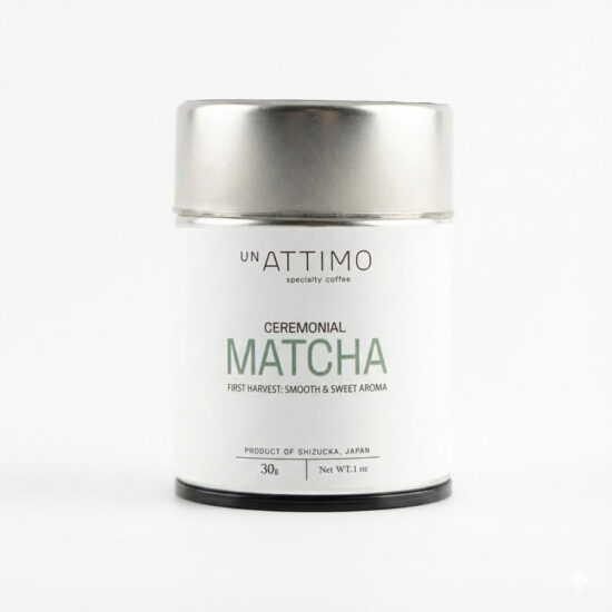 Un Attimo Ceremonial Matcha – First Harvest Japanese Green Tea (30g)